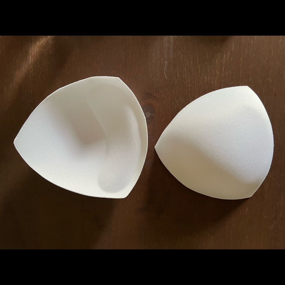 Insert Pads / Bra Pads lightly foamed - Cup Size A - B